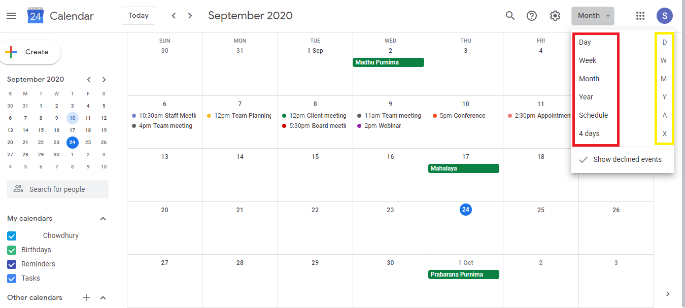 How to print Google calendar easy steps (with pictures)