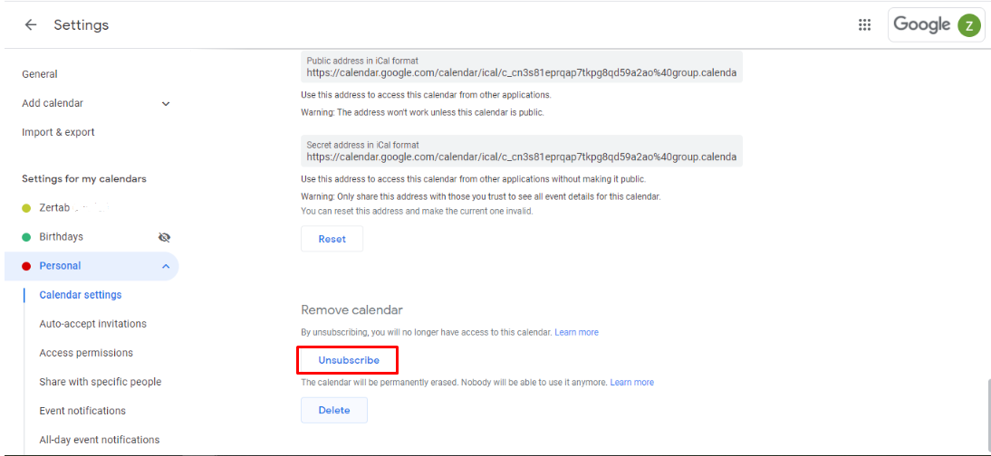 How To Delete Google Calendar To Declutter And Be More Organized