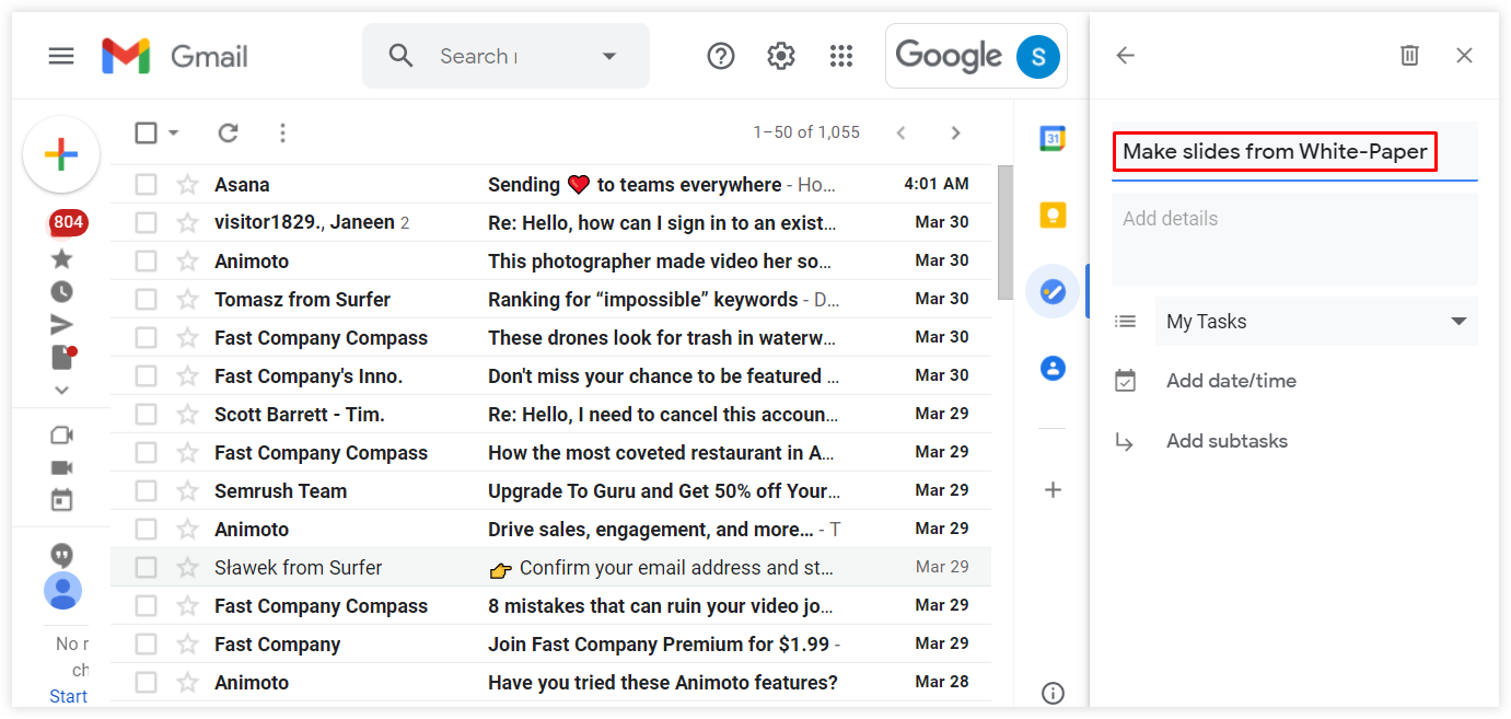 How to share Google tasks to keep everyone in the loop - Tackle