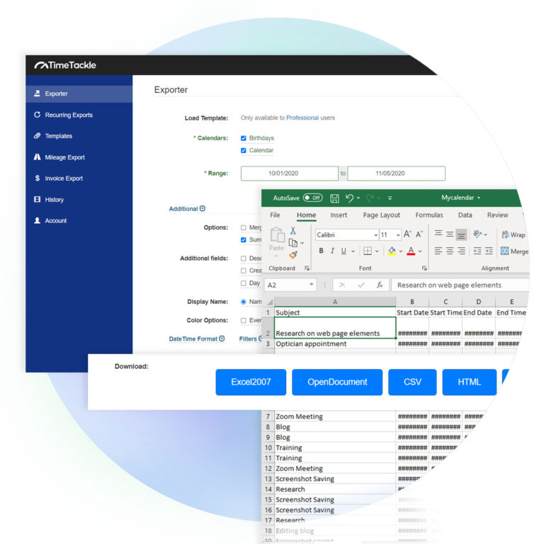 How To Export Outlook Calendar To Excel Tackle