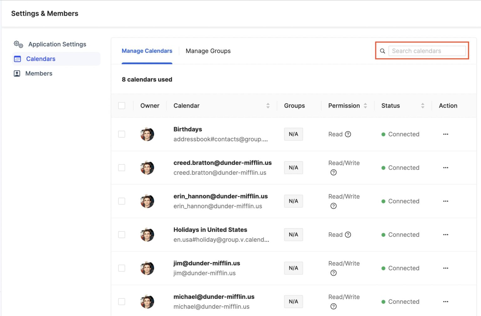 Added-search-bar-to-manage-calendars