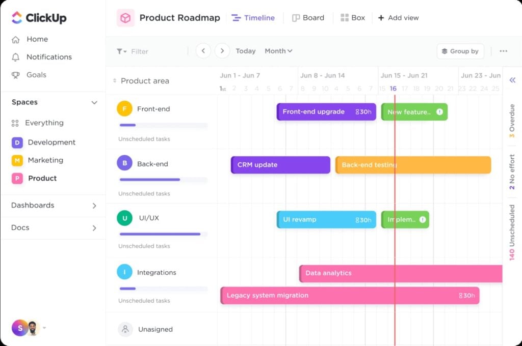 This article is about time tracking in clickup