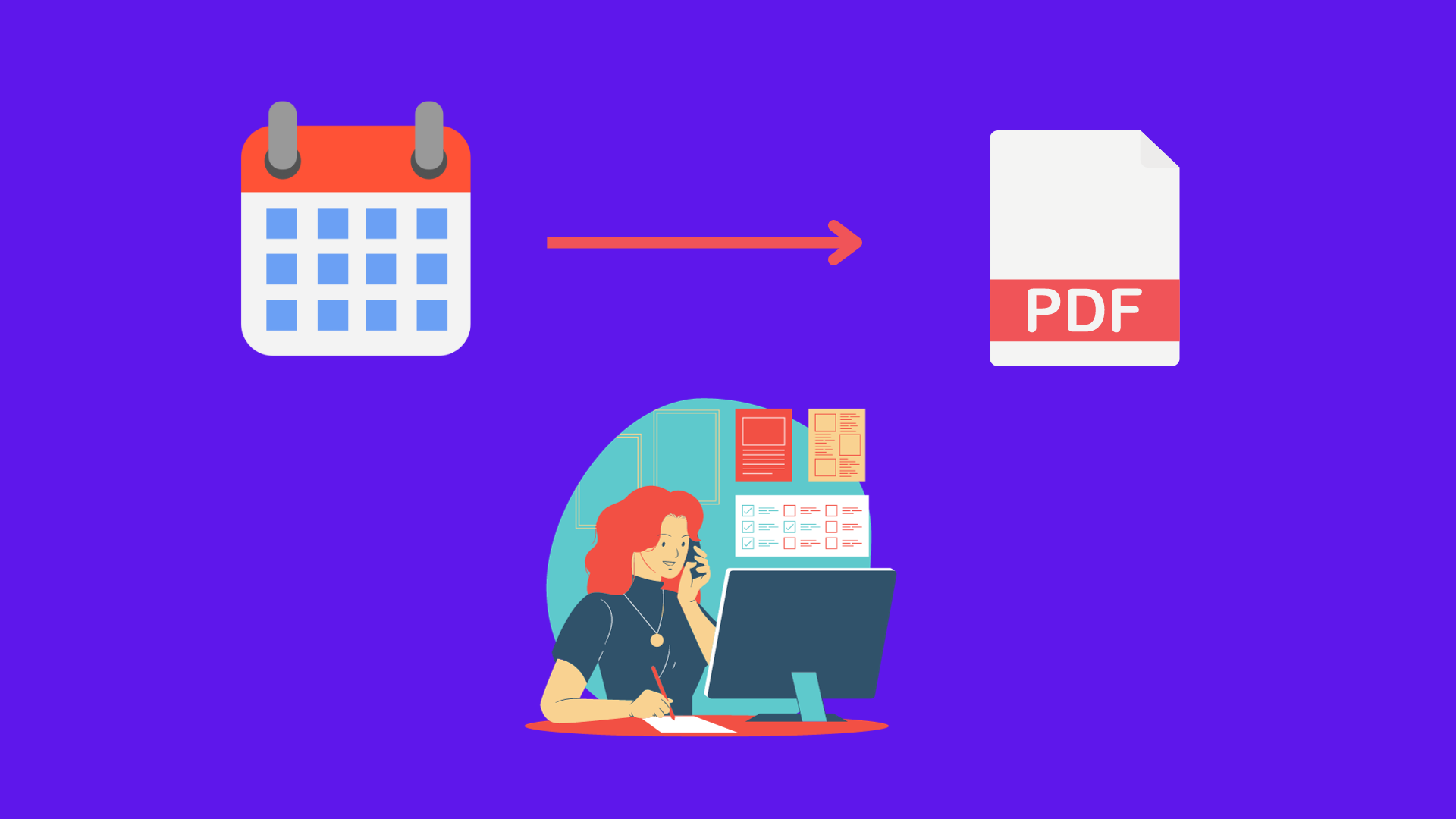 How to Export Outlook calendar to PDF Tackle