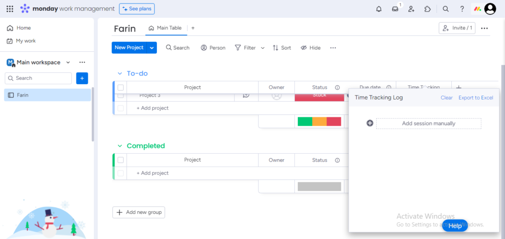 consultant time tracking app