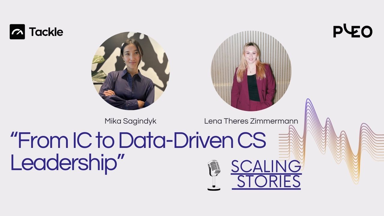 From Ic To Data Driven Customer Success Leadership With Lena Theres