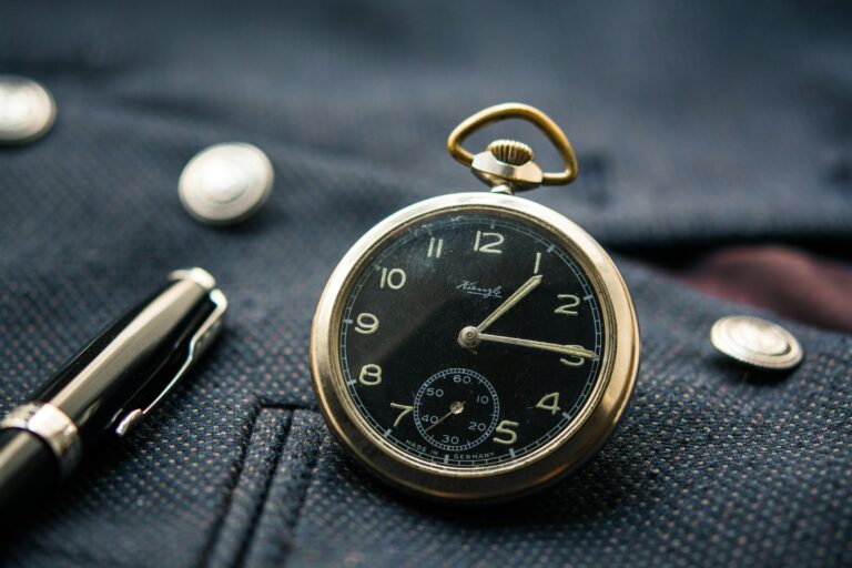 a pocket watch - How To Track Hours Worked