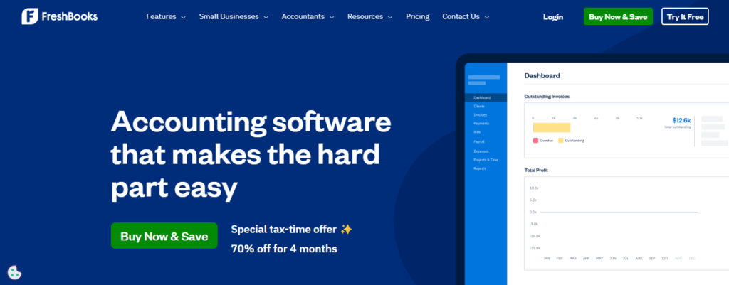 freshbooks - Project Management and Billing Software