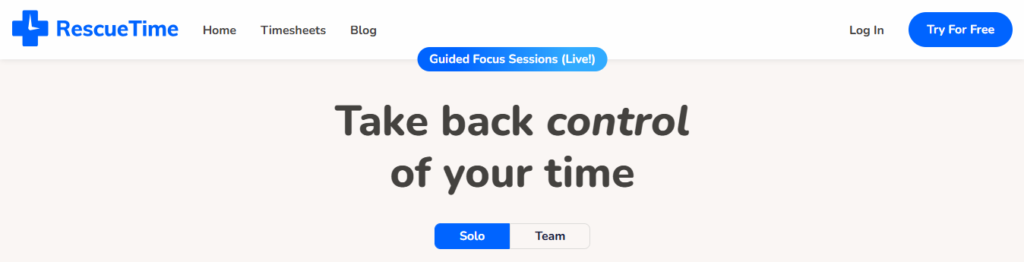 rescue time - Attorney Time Tracking Software