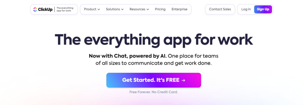 click up - Accelo Alternatives