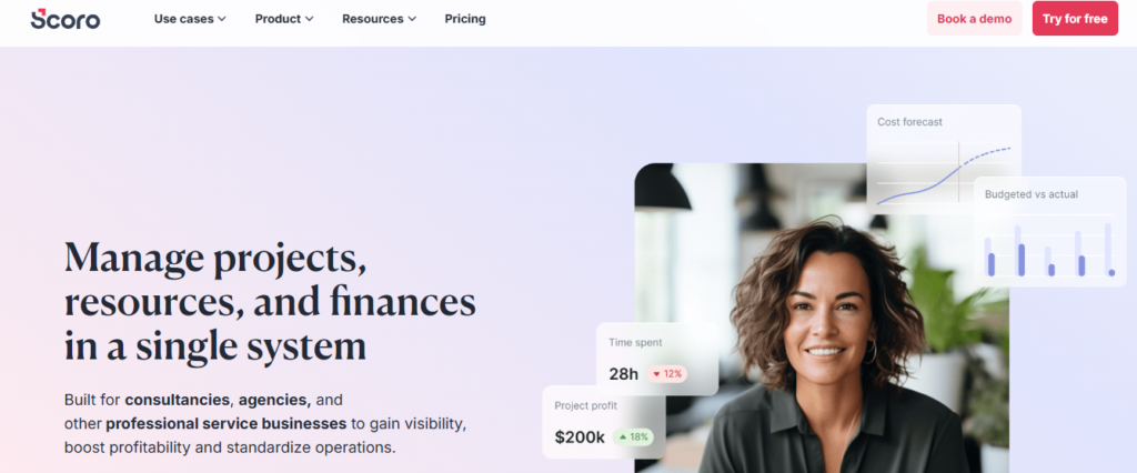 scoro - FreshBooks Alternatives
