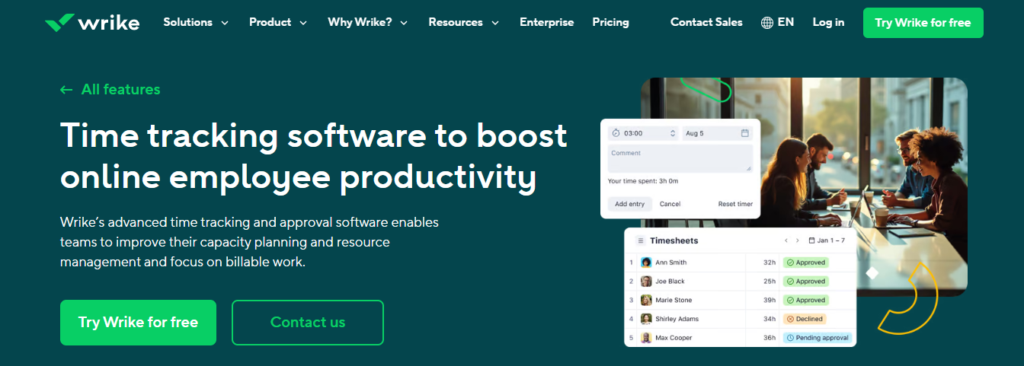 wrike - Accelo Alternatives