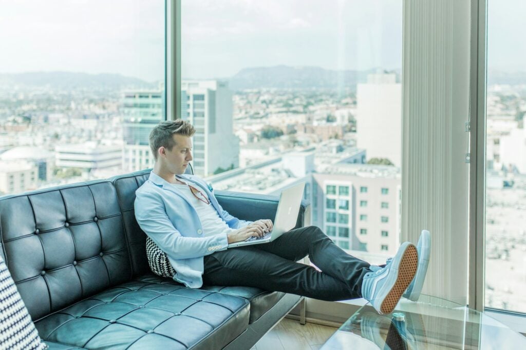 Person Using Laptop - Time Tracking Best Practices
