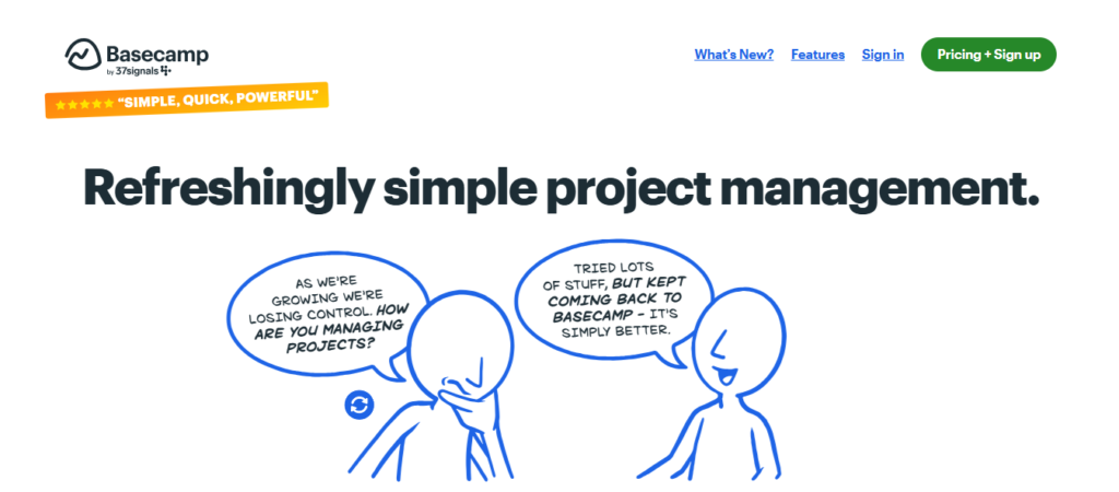 base camp - Best Agency Project Management Software