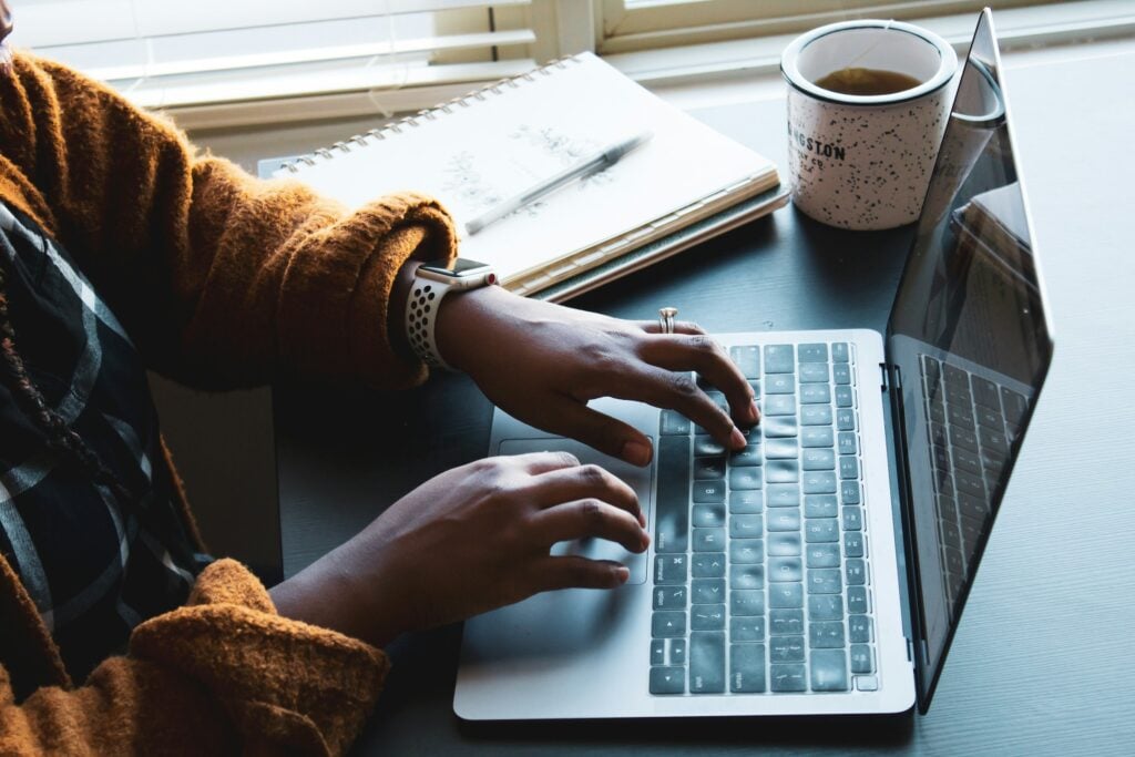 Person Working - Client Project Management