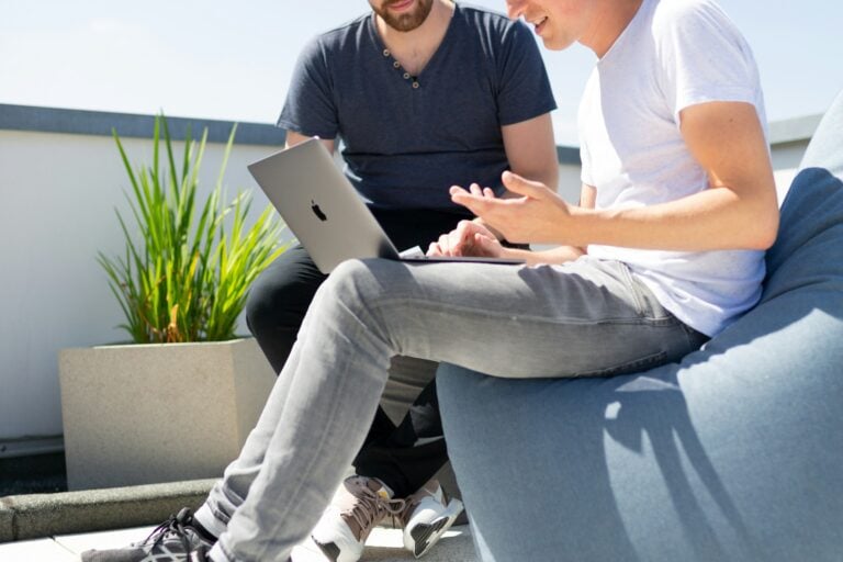 Man Working - Agency Resource Management Software