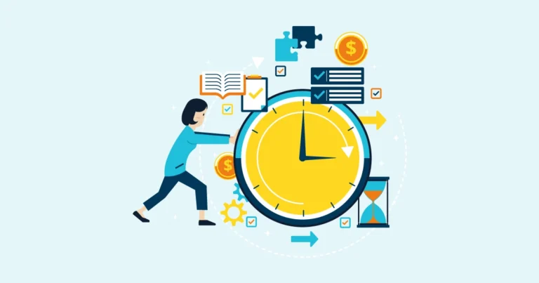 time illustration - How to Make Time Go Faster at Work