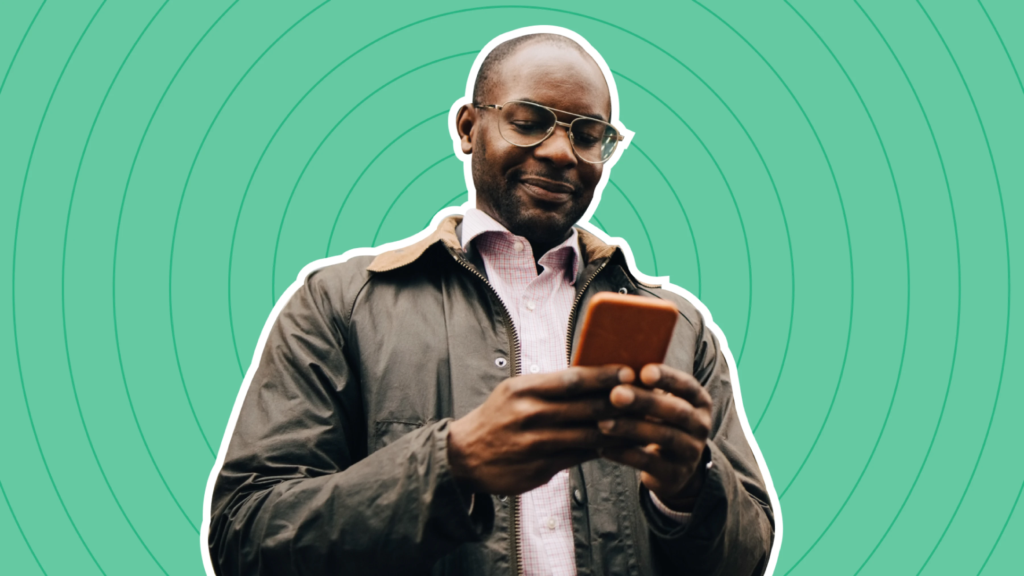 man using a phone - Friday Memes for Work