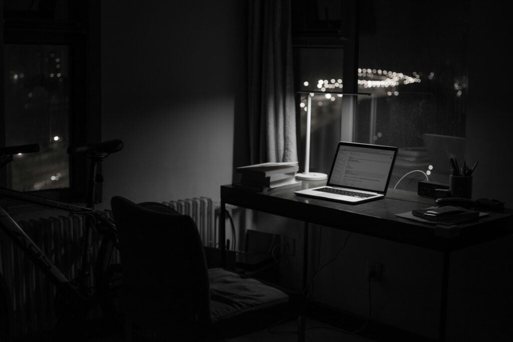 Laptop Laying - How Many Working Hours Are in a Month