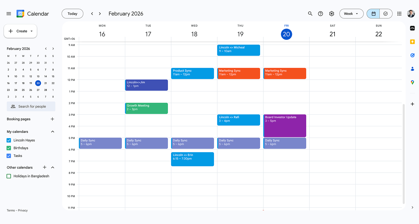 Benefits of exporting Google Calendar to PDF for sharing