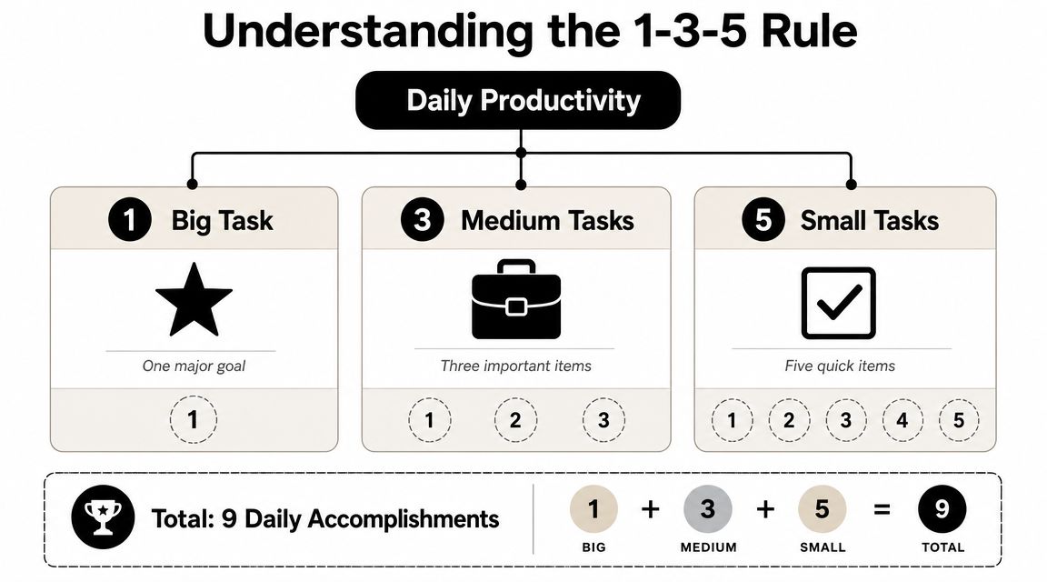 What exactly is the 1 3 5 rule
