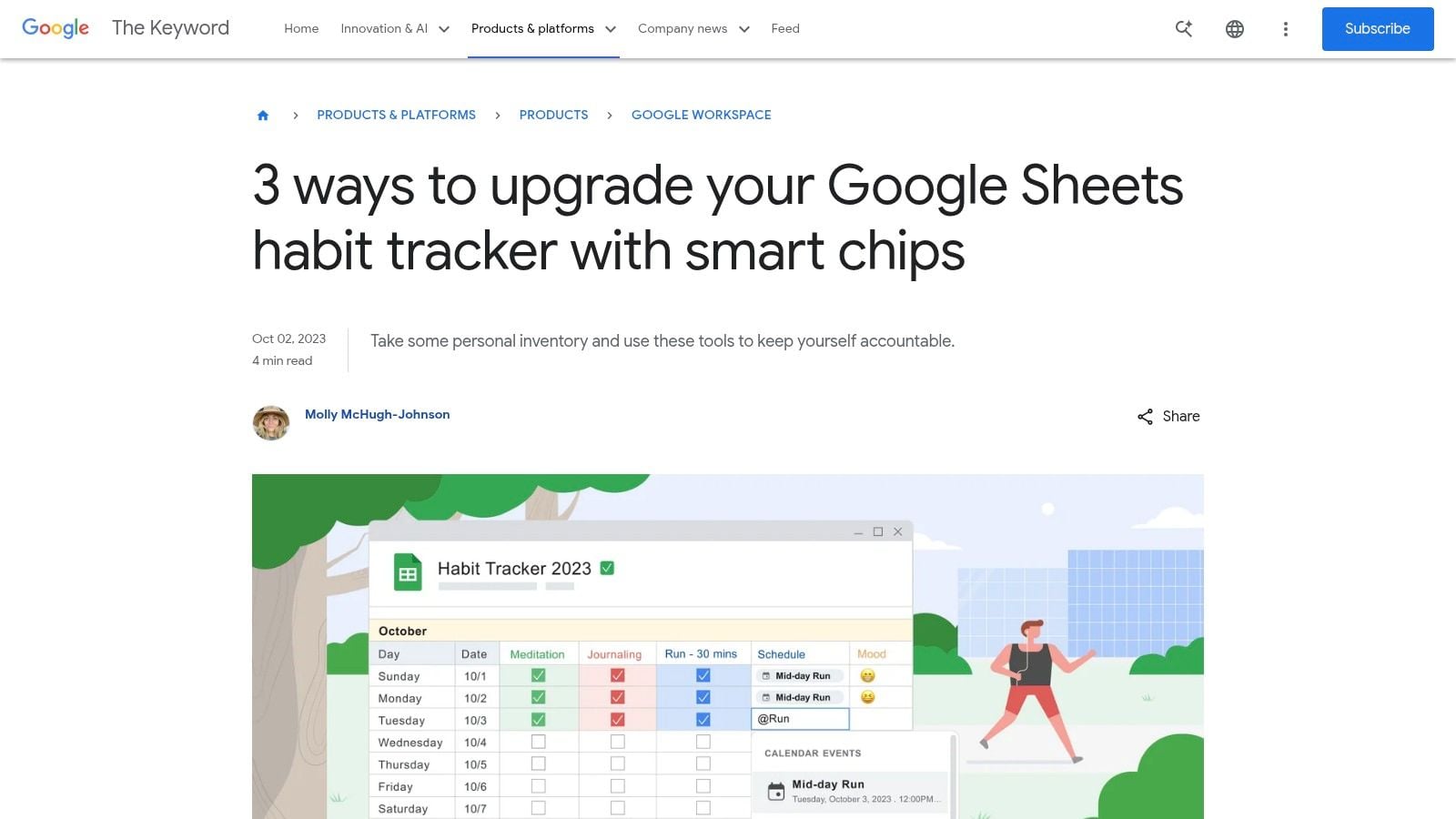 Google Sheets – Build-Your-Own (Official Guide) + Community Templates