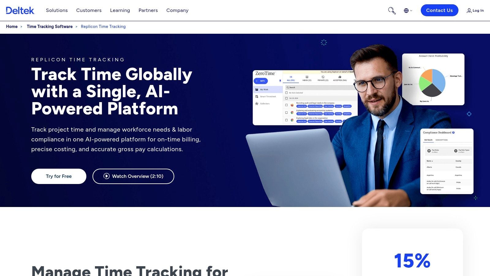 Replicon (by Deltek)