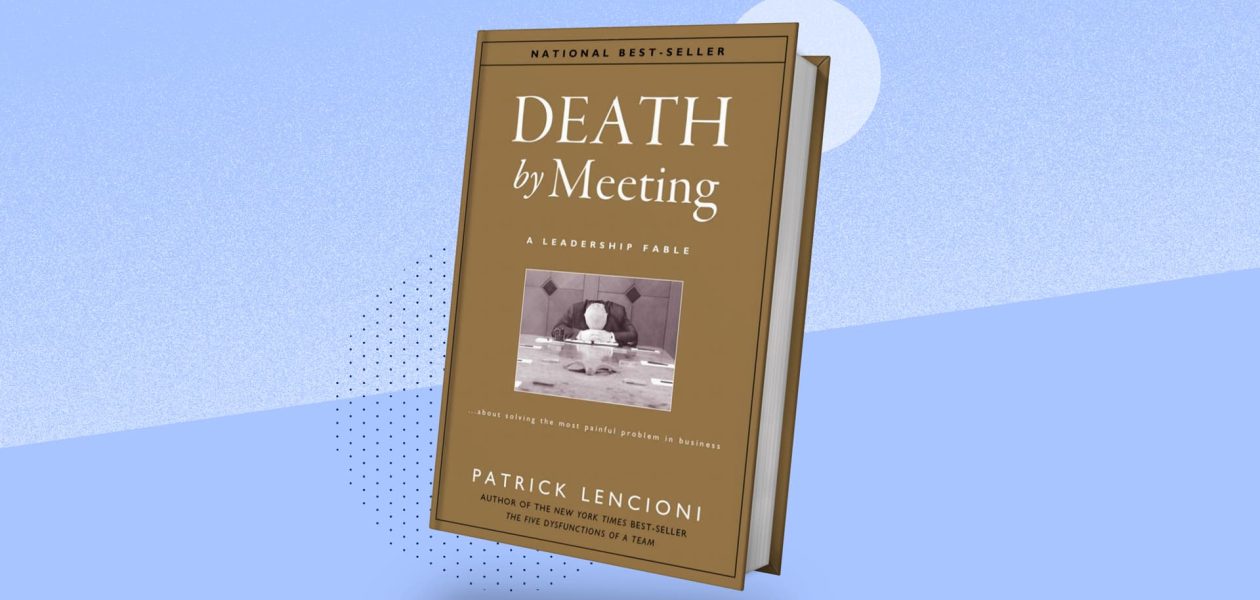 Book review blog - Death By Meeting