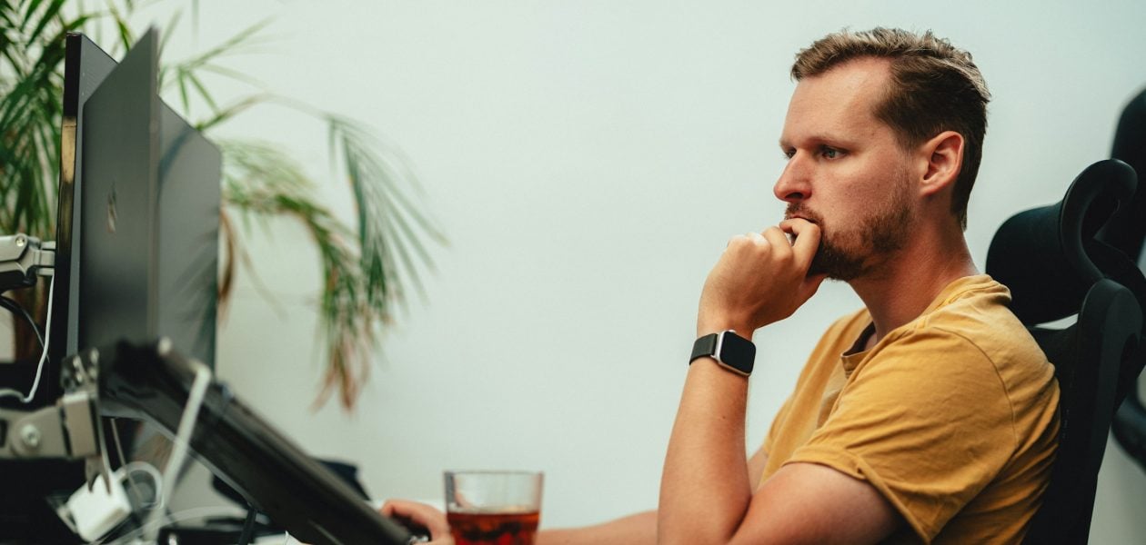 Man Working - Best Project Management Software for Creative Agency